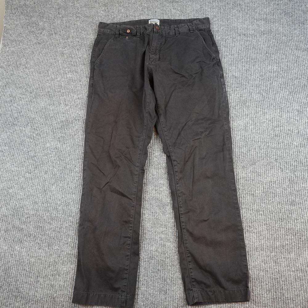 Barbour Men's Dark Brown Chino Pants